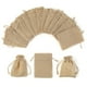 thumbnail image 1 of Bolsa de tela, 50 piezas, bolsitas de tela pequeñas, bolsita de algodón de 13 x 18 cm, bolsa de arpillera, bolsa de tela con cordón, bolsas de regalo para joyas, bolsita de té reutilizable (l), 1 of 5