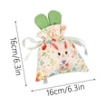 thumbnail image 3 of Easter Bunny Gift Bags âEaster Treat Bags Bunny Goodie Bags Reusable Drawstring Treat Bags with 3D Bunny Ears for Bunny lovers or Easter Presents,Kids Easter Party, Egg & Classroom Favors, 3 of 4