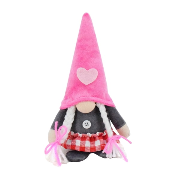 Jesscasday Plushie Facelessed Toy Decoration Valentine's Day Plushie Elf Toy Decoration