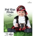 thumbnail image 5 of InCharacter Costumes Pirate Halloween Fantasy Costume Unisex, Infant 0-1, Red, 5 of 6