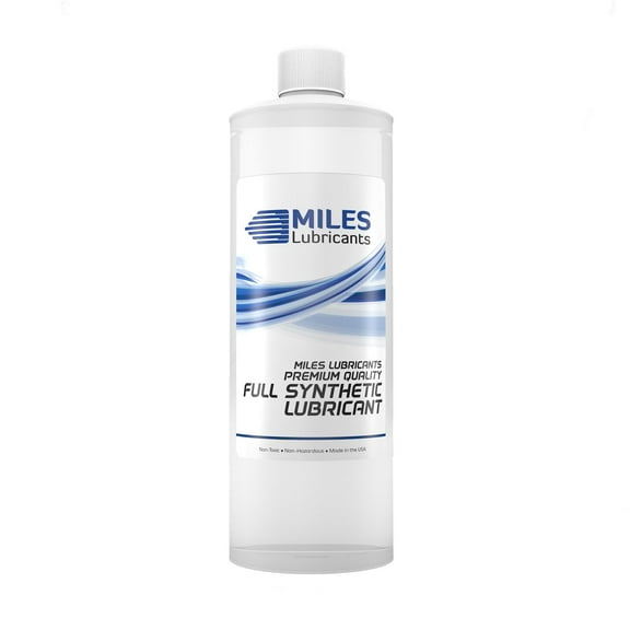 MILES LUBRICANTS MSF1630007 ISO 150 Pag Based Polyalkylene Glycol Gas Air Compressor Fluid, 192 fl. oz. Pack of 12
