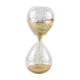 thumbnail image 3 of Reloj de arena brillante y elegante, pieza decorativa para estante, dormitorio u oficina. oro, 3 of 9