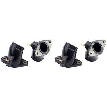 4PCS Motorcycle Carburetor Pad Intake Outlet Manifold Interface for XV400 XVS400 XVS650 Drag Star V-Star Classic