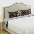 thumbnail image 3 of Satin Pillowcase Soft and Smooth Pillow Case for Hair and Skin Geometric Shapes and Bold Lines, 3 of 7