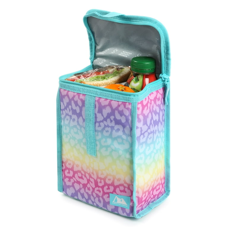 Arctic Zone Upright Lunch Box with Thermal Insulation, Leopard