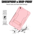 thumbnail image 5 of Goldcherry for LG G Pad 5 Tablet Case, Kids Friendly Heavy Duty Shockproof Dropproof Hybrid Rugged Armor with Kickstand Full Body Protective Case for LG G Pad 5 10.1 inch(Rose Gold), 5 of 6