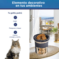 thumbnail image 3 of Casa Cama Para Gatos y Rascador 2 Niveles JUMBO Todo en 1 GOLDEN KING Castillo Jumbo 2 Niveles con Rascador, 3 of 7