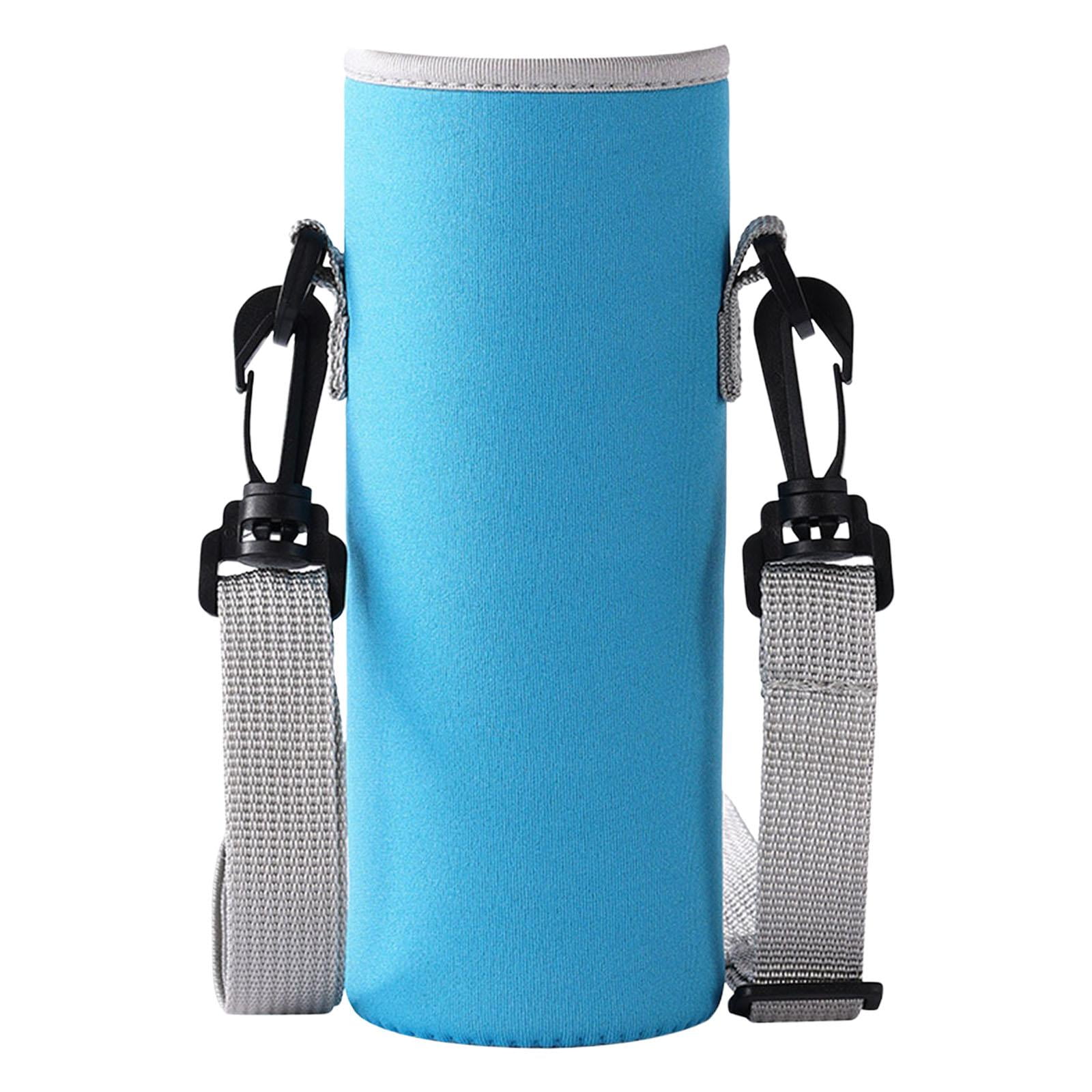 Water Bottle Carrier Sleeve, Detachable with Strap Insulated Portable ...
