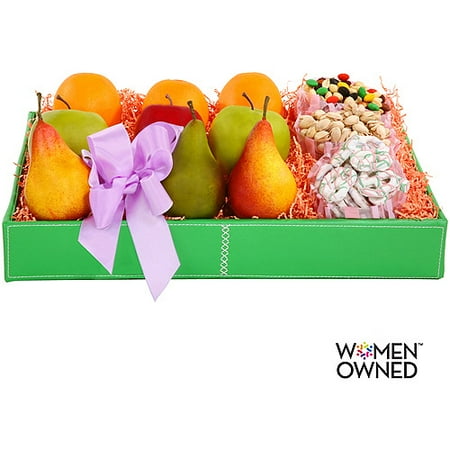 Alder Creek Fresh Fruit and Treats Gift Basket