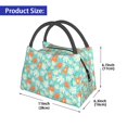 thumbnail image 2 of Fotbe Cute Sloth on Floral Tree Bolsa Térmica Portátil con Estampado, Bolsa de Entrega de Alimentos Aislada, Bolsa Reutilizable de Gran Capacidad para Comidas y Supermercado, 2 of 6