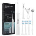thumbnail image 1 of Raspador dental sónico eléctrico, limpiador de dientes, eliminador de sarro, modo de 3 velocidades, carga rápida, 1 of 4