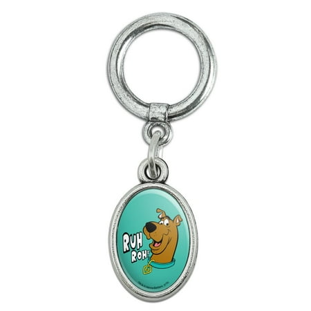 Scooby-Doo Ruh Roh Shoe Sneaker Shoelace Oval Charm Jewelry