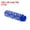 Blue, variant on Uxcell 2 Pack Aluminum Alloy Bike Pegs Anti-Skid Fit 3/8 inch Axles with Line Dark Red
