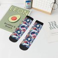 thumbnail image 7 of Pofeuu cool rock Skull Print 30cm Socks, Adult Running Hiking Socks for Youth and Adult, 7 of 7