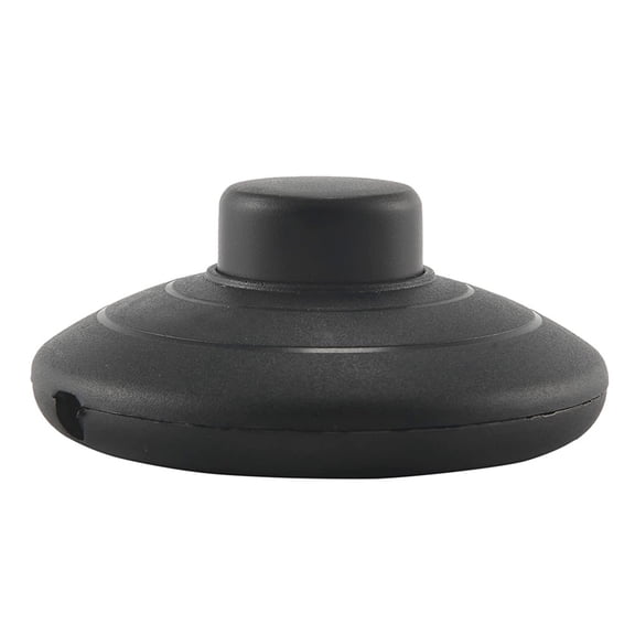 Bewildely Interruptor de pie, botón de paso, forma redonda, sensible, Universal, para hogar, oficina, garaje, dormitorio, lámpara de pie, Accesorios para electrodomésticos