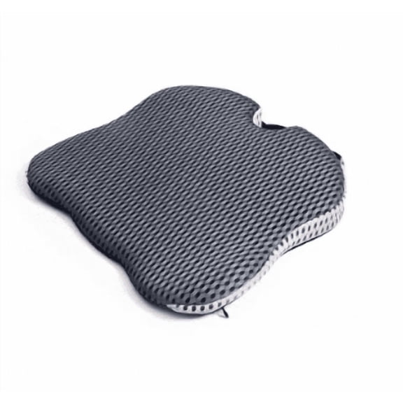EVLIVE Car Seat Cushion,Wedge Booster Pillow for Driving,Memory Foam Seat Pad,Non-Slip for Height & Comfort,Gray