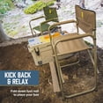 thumbnail image 3 of Slumberjack SJK Big Steel Padded Camping Portable Arm Chair Weight Capacity 325lbs for Adults, 3 of 6