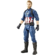Marvel Captain America Titan Hero Series Action Figure, 12"