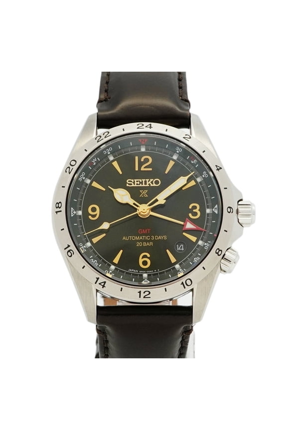 Pre-Owned Seiko Prospex SBEJ005 6R54-00B0 Green Dial Men's Watch