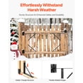 thumbnail image 3 of KFFKFF Corner Support for Gates, Pack of 2, Sag Prevention Gate Structure Kit, Gate Support with Secure Lock, Bolts, Suitable for Shed Entrances, Enclosure Gates, Access Gates, Stable Entrances, 3 of 9