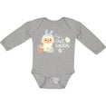 thumbnail image 3 of Inktastic My 1st Easter with Cute Lamb and Easter Eggs Boys or Girls Long Sleeve Baby Bodysuit, 3 of 5