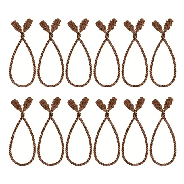 12 guirnaldas navideñas de 50 cm. Cuerdas flexibles reutilizables para colgar coronas. Cintas para coronas para barandillas, escaleras, árboles y envoltorios artesanales.