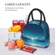 thumbnail image 5 of Disketp Night Sky Beach Scene Bolsa Térmica para Almuerzo, Lonchera con Abertura Amplia y Gran Capacidad, Organizador Reutilizable para Mujeres, Hombres y Adultos, 5 of 6