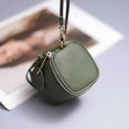 thumbnail image 2 of Ladies Genuine Leather Cosmetic Bag Fashion Cosmetic Case Makeup Bag Women Clutch Mini Toiletry Bag Cosmetic Pouch, 2 of 5