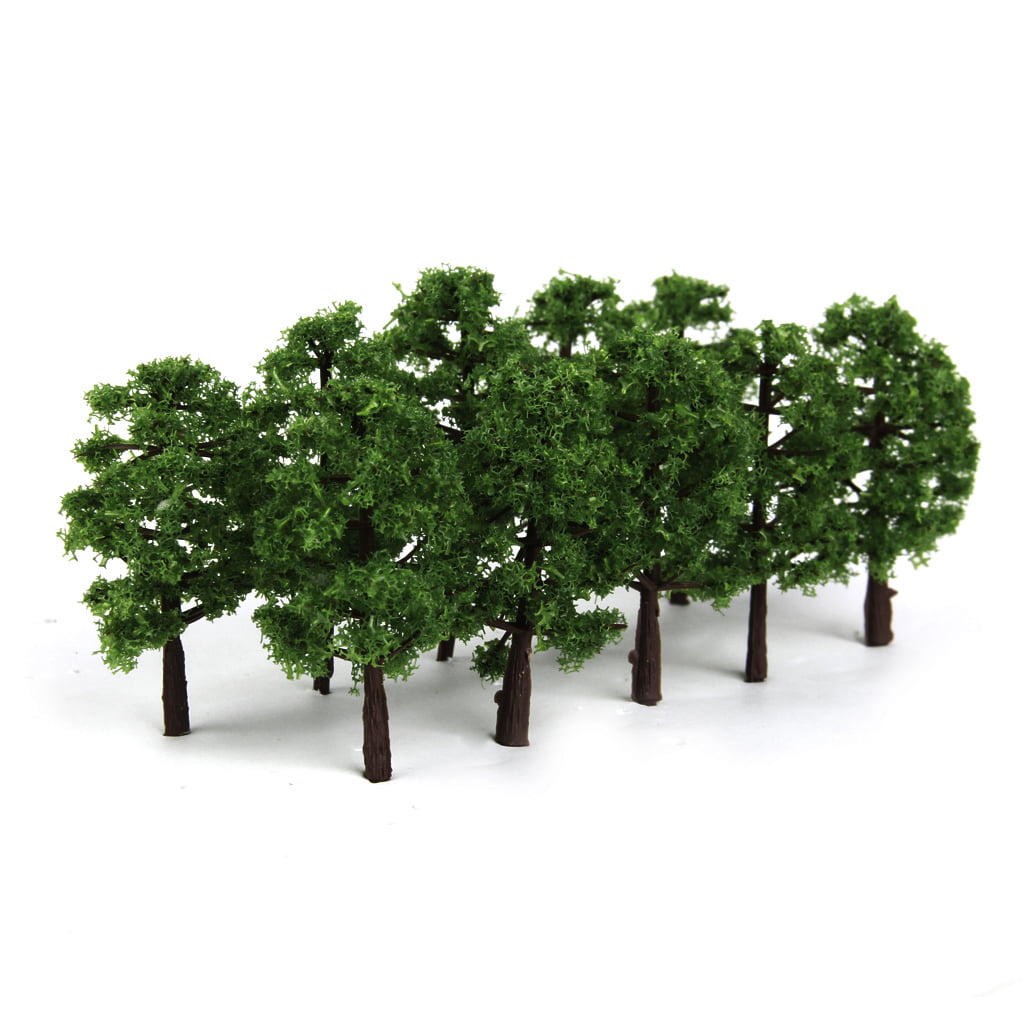 40x 1/150 Model Trees Landscape Railroad Park Artificial Scenery Rainforest Tree 