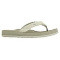 thumbnail image 2 of Cobian® Women's Braided Bounce Flip Flop, Size 6 (in Cream), 2 of 3