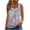 Purple, variant on Plus Size Tank Tops for Women Stretch V-Neck Sleeveless Blouse Loose Floral Print Summer Holiday Casual Tank Shirt