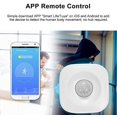 thumbnail image 4 of Pir Motion Detector Wifi, Wireless Passive Infrared Detector, Security Burglar Alarm Sensor, Tuya App Control, Compatible With Ifttt 、 Smart Home, 4 of 7