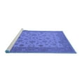 thumbnail image 2 of Ahgly Company Machine Washable Indoor Rectangle Oriental Blue Traditional Area Rugs, 3' x 5', 2 of 4