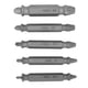 thumbnail image 5 of Juego de extractores de tornillos, extractor de tornillos de 5 piezas, herramienta de extracción de tornillos alta, extractor de tornillos, acabado de lujo, 5 of 14