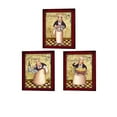 thumbnail image 2 of Vivian Eisner 'Chefs Bon Appetit' Canvas Art (Set of 3), 2 of 5
