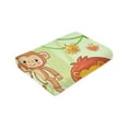 thumbnail image 6 of Kll Fleece Blanket Plush Throw Blanket African Animals In The Jungle,Soft Fuzzy Cozy Flannel Blanket For Couch Sofa Bed.(60"X50"), 6 of 9