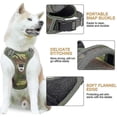 thumbnail image 3 of Tactical No Pull Harness For Large Medium Dogs Durable Heavy Duty Camouflage Reflective Harness, 3 of 4