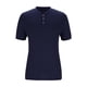 thumbnail image 5 of Camisetas de Manga Larga para Hombres Casual Botón Sólido Camiseta Cuello de Soporte Superior, Poliéster Ligero para Primavera Verano, 5 of 8