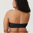 thumbnail image 2 of DELIMIRA Strapless Bras for Women Full Coverage Plus Size Bandeau Underwire Unlined Bra, 2 of 4