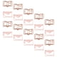 thumbnail image 4 of GOOHOCHY 20 clips de papel con forma de letra y forma de libro, prácticos y prácticos., 4 of 7