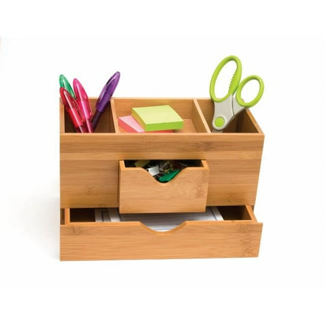 Lipper International Bamboo 3 Tier desk Organizer