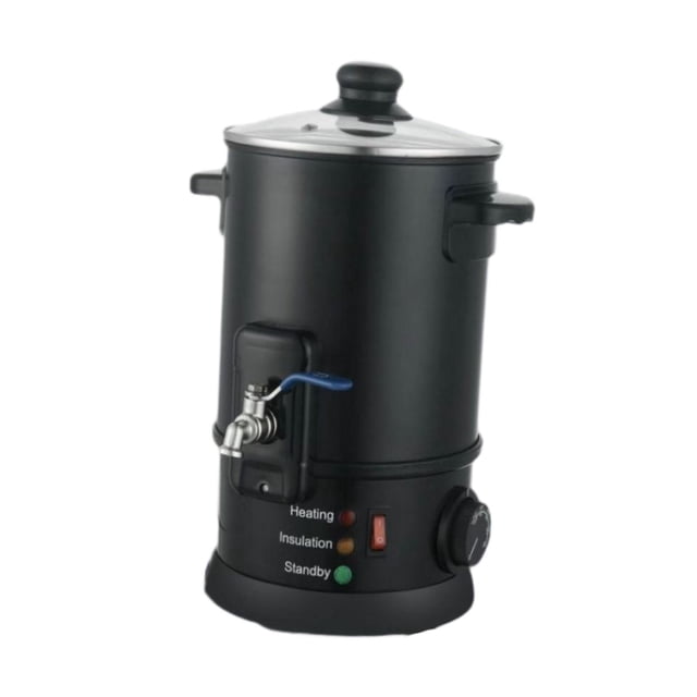 Fundidor de cera,Fundidor de cera de 4 l para hacer velas y jabón,Contenedor eléctrico para derretir cera para negocios y hogar,Olla para derretir cera y mango resistente al calor,Suministros