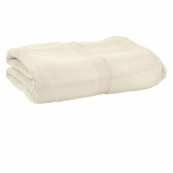 BamboMN Bamboo Cotton 700gsm Bath Sheet - Cream - 1 Unit