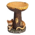 thumbnail image 1 of Inteprter Outdoor Bird Bath Decorative Cat Birdbath Stable Tray Feeder Tub Ornament Decoración del hogar, 1 of 1