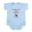 Sky Blue, variant on CafePress - Cyclist Like My Uncle Body Suit - Baby Light Bodysuit, Size Newborn - 24 Months