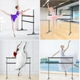 thumbnail image 2 of Height Adjustable Ballet Barre Freestanding Ballet Bar Heavy Duty Dance Bar Support Barre Movements Body Stretch Pull-ups, Sturdy Construction Never Fall Apart, Anti-Slip, 2 of 13