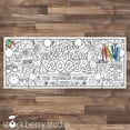 thumbnail image 3 of New Years Coloring Tablecloth Personalized, 3 of 4