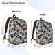 thumbnail image 2 of Disketp Color Tractor Mochila de Lona Estampada, Mochila Escolar de Viaje Ligera para Estudiantes y Portátil-Small, 2 of 5