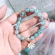 thumbnail image 5 of Brazalete Minnieouse con cuentas de flor dulce Azul 8x1x8cm, 5 of 6