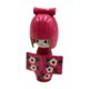 thumbnail image 4 of Muñeca de kimono de madera coleccionable de 4,13 pulgadas, adorno artesanal, estatua de madera Kokeshi Rosa, 4 of 9